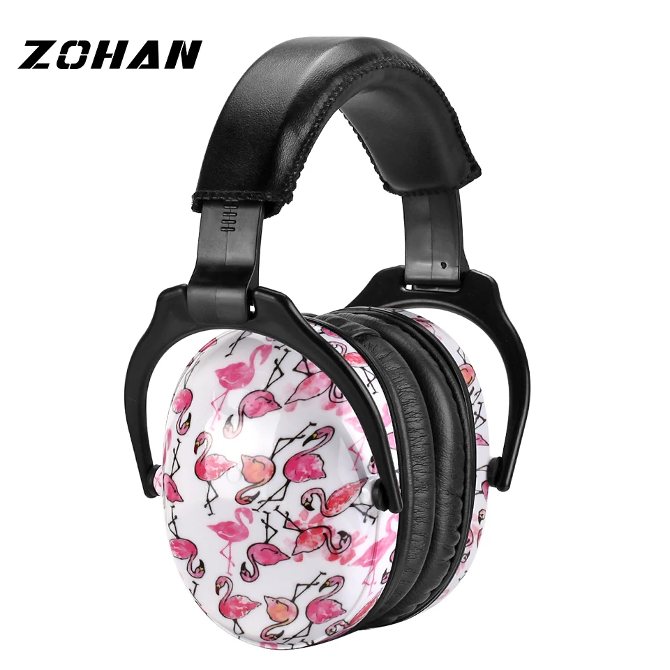 ZOHAN Child Hearing Protector NRR 22DB Anti-noise Soft Earmuffs For Kids Noise Reduction Ear Protection Earmuff Sleeping 