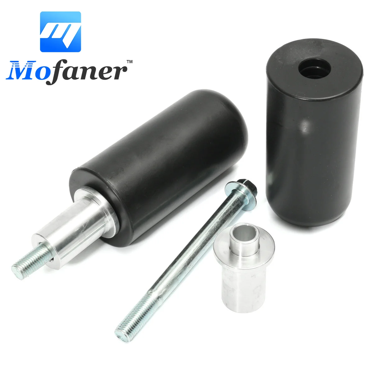 

Black Universal Motorcycle Frame Slider Crash Protector 10mm For Yamaha/Honda/Suzuki
