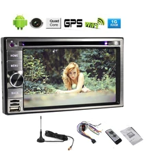 Android 5.1 WiFi AMP Sub GPS USB Mirror Link Digital TV Radio EQ Logo Receiver OBD2 Navigator Audio Car DVD BT Stereo
