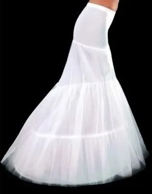 Белый горячая Распродажа 2 хорошая цена и качество! Юбка-американка с русалочкой белое свадебное платье свадебная кринолиновая аксессуары
