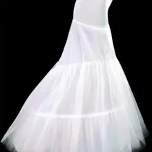 Белый горячая Распродажа 2 хорошая цена и качество! Юбка-американка с русалочкой белое свадебное платье свадебная кринолиновая аксессуары