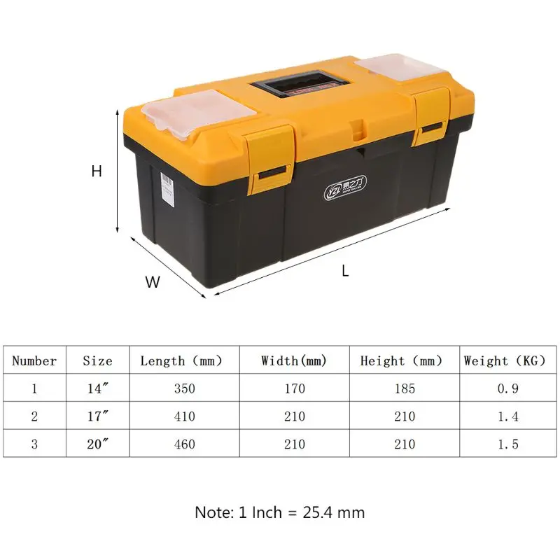 Новинка 2019 PortablePortable большой бытовой обслуживания электрик коробки для инструментов многофункциональное изделие Автомобильный ремонт