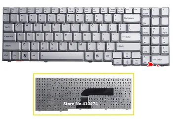 

SSEA Wholesale New US Laptop Keyboard for ASUS M50 M50V M70 X55S X55SV X55SR X55SA X57 G71 X70 X71 G50 G70 G70G G71G