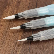 3 шт S/M/L Акварельная Кисть ручка художественные маркеры резервуар для воды каллиграфия ручка для рисования начинающих