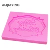 M0070 Happy Birthday Letter form silicone mold chocolate fondant cake decoration Tools cupcake mould ► Photo 2/6