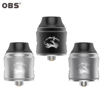 

Original OBS Cheetah 3 RDA 25mm Tank Cloud Beast Rebuildable Dripping Atomizer Middle Air Flow Vape Vaporizer Fit OBS Vape Mod
