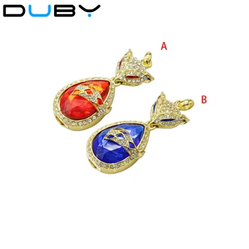 

Real Capacity Crystal Diamond Fish USB Flash Drive Pen Drive 4GB 8GB 16GB 32GB USB 2.0 Memory Disk USB Stick