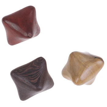 

1PC Hand Balls Prevent Mouse Hand Stress Relie Hand Massage Fragrant Wood Reflexology Massager Hexagonal NEW Therapy