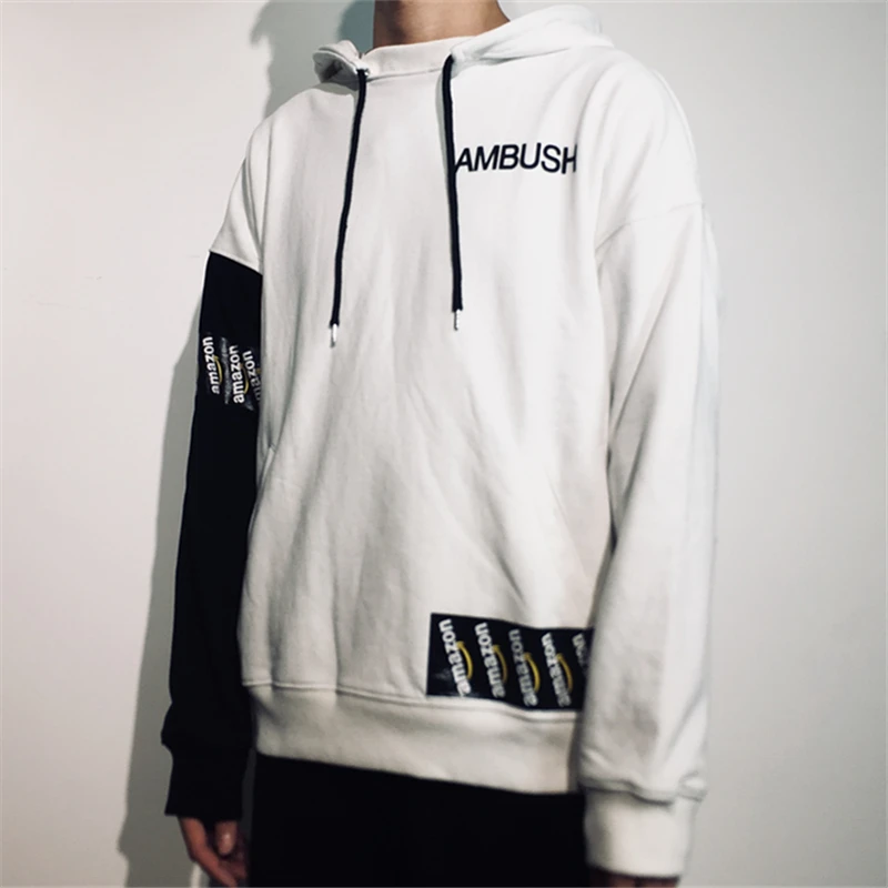 Ambush X Amazon Men Women Hoo S Kanye West Fear Of Hip Hop Sweatshirts Streetwear White Harajuku Tops Winter Clothing Coat Ambush X Amazon Men Women Hoo S Kanye West Fear Of Hip Hop Sweatshirts Streetwear White Harajuku Tops Winter Clothing Coat