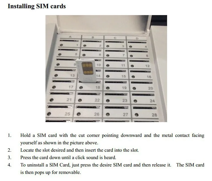 Горячая замена sim карты без выключения шлюза SMB128 Бесплатный сервер для