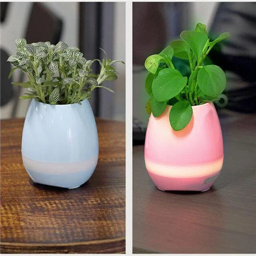 bluetooth flower pot speaker