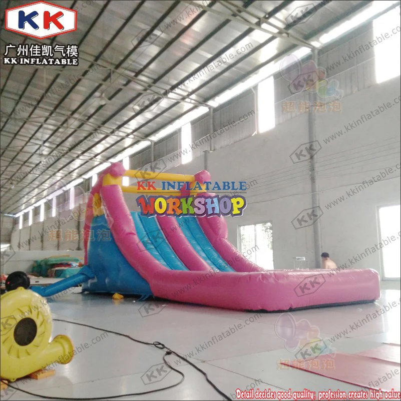 

Family backyard small water park Small inflatable children's water slide