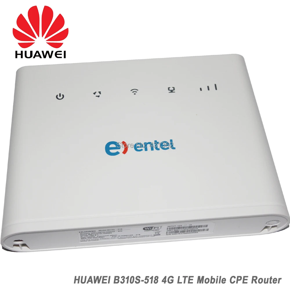 Разблокированный huawei B310S-518 150 Мбит/с 4G LTE самый безопасный беспроводной маршрутизатор Поддержка B1 B2 B4 B5 B7 B28