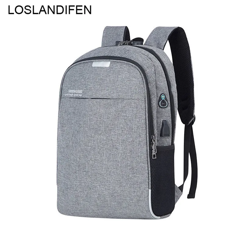 

15.6inch Laptop Backpack Waterproof Anti Theft Men Backpacks Travel Teenage Backpack Bag Male Bagpack with USB Port