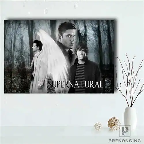 

Custom Supernatural (2)@ Printing Posters Cloth Fabric Wall Art Pictures For Living Room Decor#18-12-05-1-134
