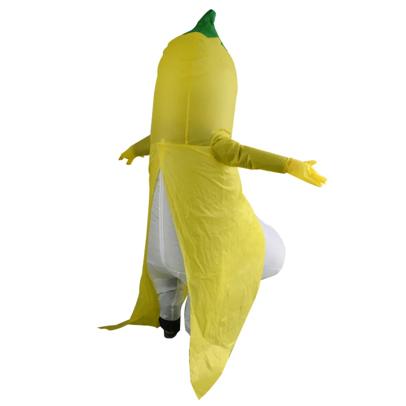 H& ZY, новинка, косой банан, надувной костюм для Хэллоуина, костюм для взрослых, косплей, костюм для игры на голову, Плохой Банан, карнавал, костюм