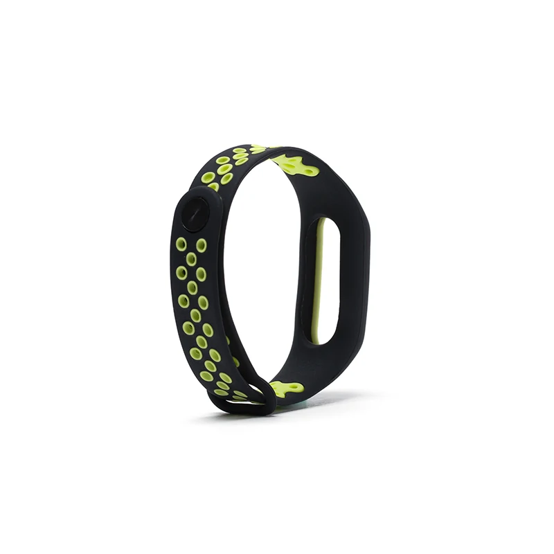 Сменный ремешок для Mi band2 с двойным цветным ремешком силиконовый цветной сменный