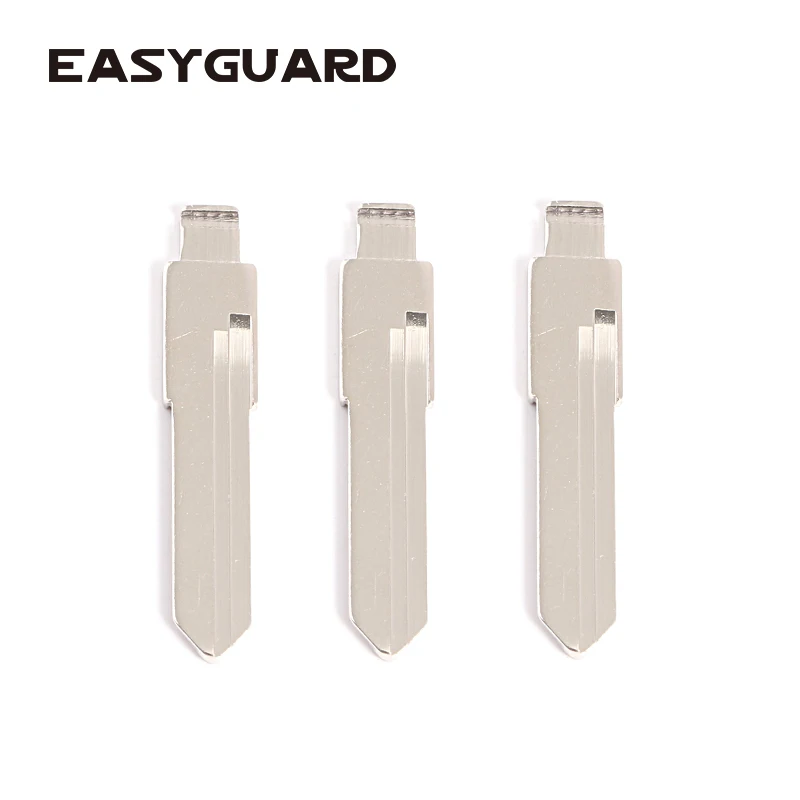 

EASYGUARD replacement spare uncut Blank Key blade for releasing steering wheel lock #01 chromed copper 3pcs/pack