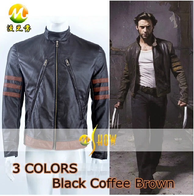 X men Wolverine Logan Men Clothes PU Leather Jacket Men Logans