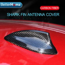 Carbon Fiber Shark Fin Antenna Bìa Đối Với BMW E46 E90 E92 F20 F30 F10 F34 G30 M2 M3 M4 F15 F16 X5M X6M Phụ Kiện Xe Kiểu Dáng