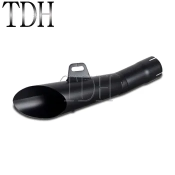 51mm Universal Black Motorcycle Muffler Pipe Case For Honda CBR1000 Yamaha R6 Kawasaki Exhaust