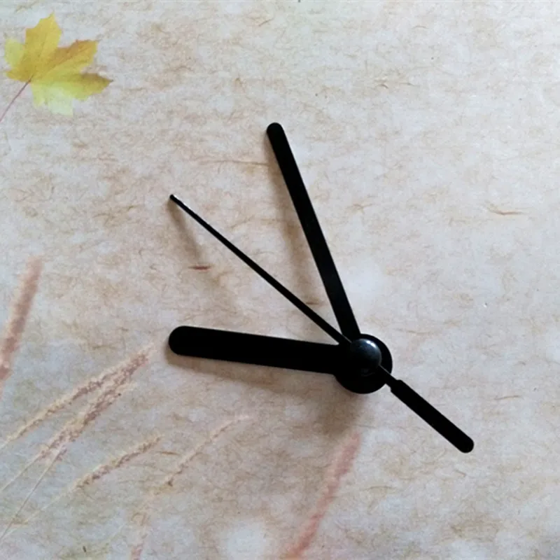 Wholesale 50Sets Short Black Metal Quartz Clock Needle Clock Hands For