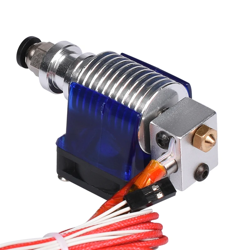 3D V6 J head hotend с вентилятором для охлаждения на большое расстояние 1 75 мм 3 нить Bowden