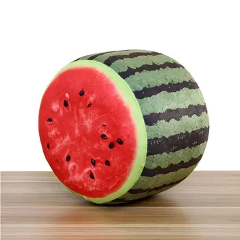 Online Giant Inflatable Watermelon Red Slice Inflatable Watermelon Model With Air Blower For Display