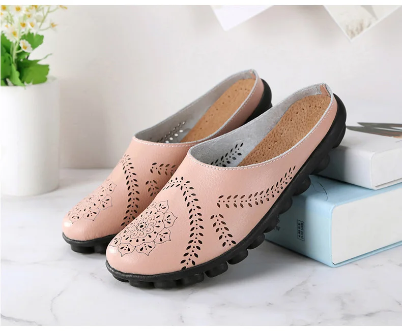 XY 991 Cut Outs Women\\\'s Summer Flats Shoes -6
