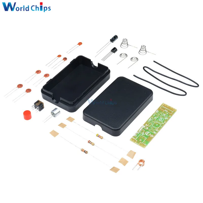 

FM Frequency Modulation Wireless Microphone Module 70-110MHz 1.5V Transmitter Board Parts Kits Electronic Suite + Shell DIY Kit