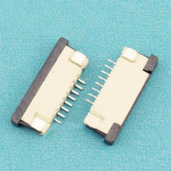 

(100Pcs/lot) 0.5mm-8P Down Drawer Mode Pitch 0.5mm 8Pin FFC FPC Connector Socket Wholesale