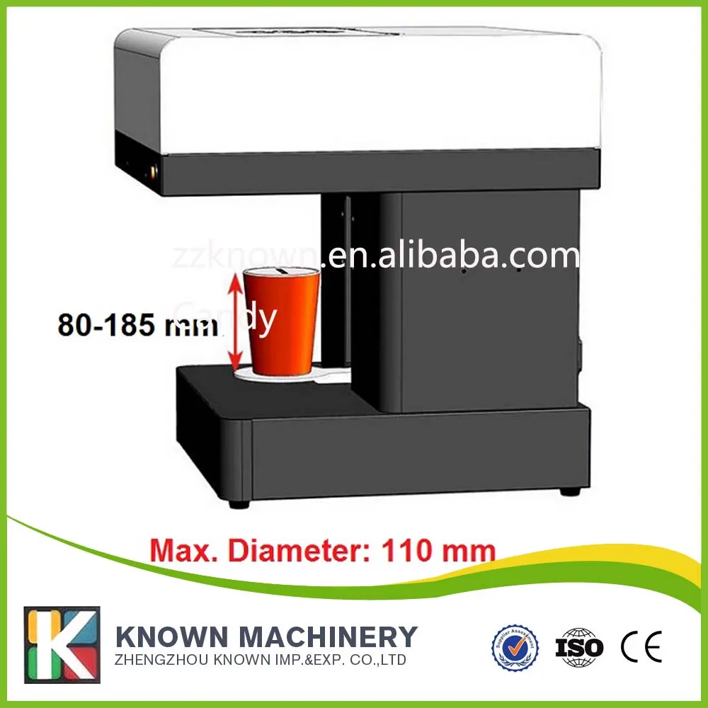 

coffee and food printer inkjet printer selfie coffee printer Full Automatic Latte Coffee Printe WIFI function