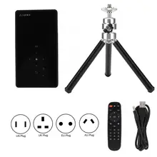 P8 умный портативный мини проектор домашний проектор с wi-fi для Android 100-240 V умный проектор