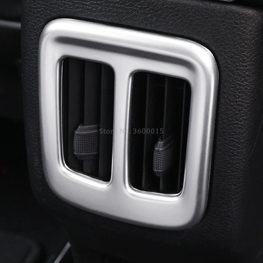 For Jeep Compass Second GE 2017 2018 2019 Inner Accessories ABS Matte Rear Back Air Vent