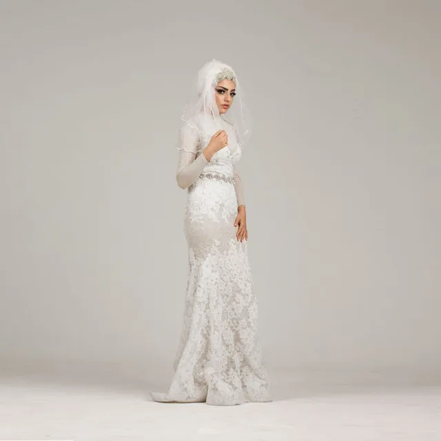 Lace Wedding Dress Traditional