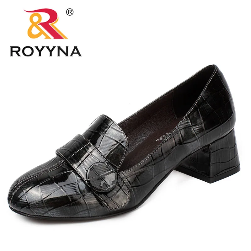 

ROYYNA New Arrival Leisure Style Women Pumps More Color Women Dress Shoes Round Toe Lady Office Shoes Light Fast Free Shipping