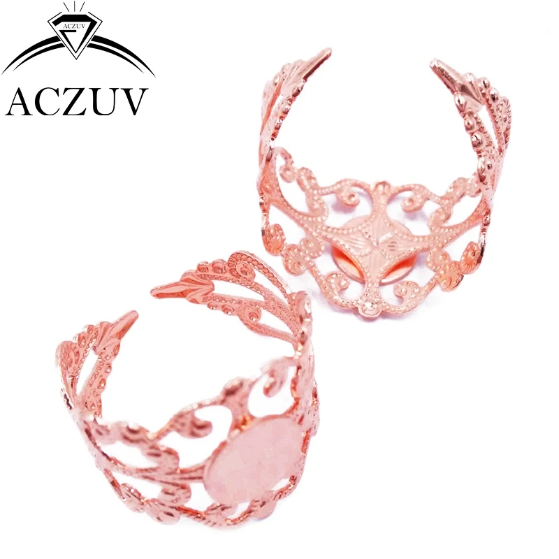 01- Adjustable Ring Base Bezel Blank Setting (14)
