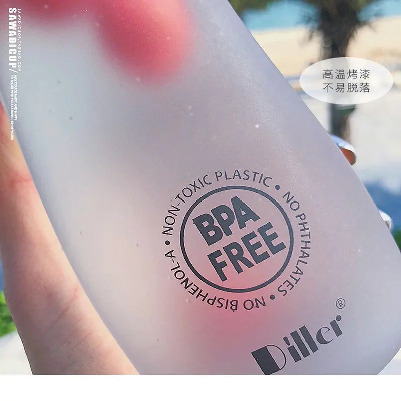 Спортивная бутылка для воды многоразовая бутылка для воды BPA-Free пластиковая Спортивная фляга для путешествующих герметичная для спортзала кемпинга и езды на велосипеде