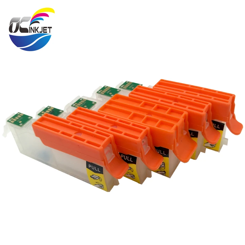 Ocinkjet PGI750 CLI751 перезаправляемый картридж для Canon PIXMA IP7270 MG5470 MX727 927 MG5570 5670 6470 6870 с чипом Arc