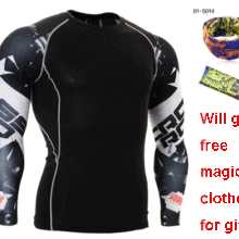 Мужские рубашки для бега, компрессионные рубашки, облегающие, фитнес-одежда, свободный подарок, мужские, влагоотводящие, Jogger, спортивные толстовки