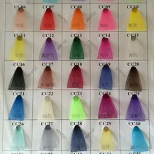 50 Ярд/лот 32 цвета 4,"(12 см) плоские простые голени Кринолины из конского волоса сетка косичка из ткани для рукоделия, аксессуары для женщин