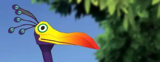 Вверх! Kevin Bird 3D бумажная модель сделай сам головоломка ручной класс игрушка