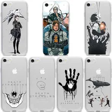 Acessórios do telefone de bloqueio da morte silicone tpu suave macio para iphone 5 6 7 8 plus x xr xs max 11 11pro 11promax fundas coque