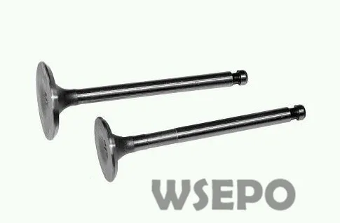 Качество chongqing! Впускные и выпускные клапаны комплект для 178F(FA) L70 6HP 4-тактный дизельный двигатель с воздушным охлаждением