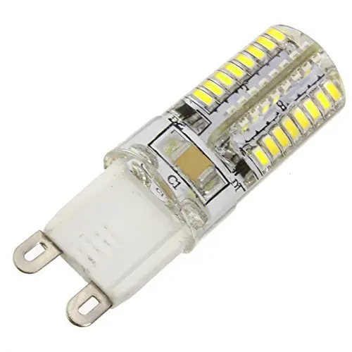 10 шт. G9 10 Вт 64X SMD 3014 1200LM 2800-3500/6000-6500 К теплый белый/холодный белый кукуруза лампы(AC110V или 220 В