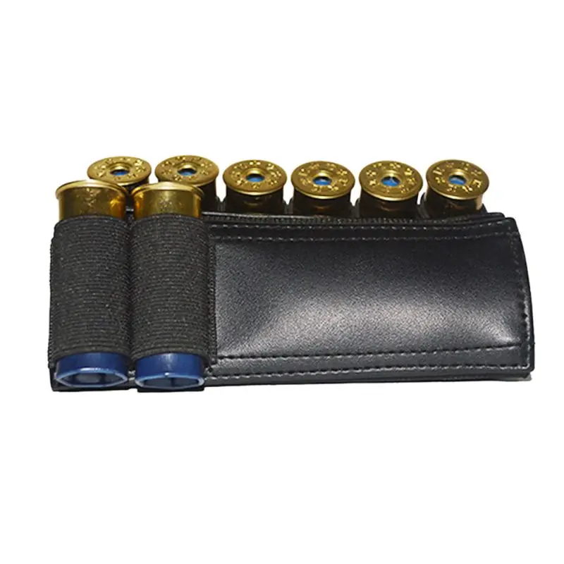 

5 Shells Butt Stock Shell Cartridge Holder Tactical Hunting Rifle Elastic Fabric Carrier Hunting Equipment