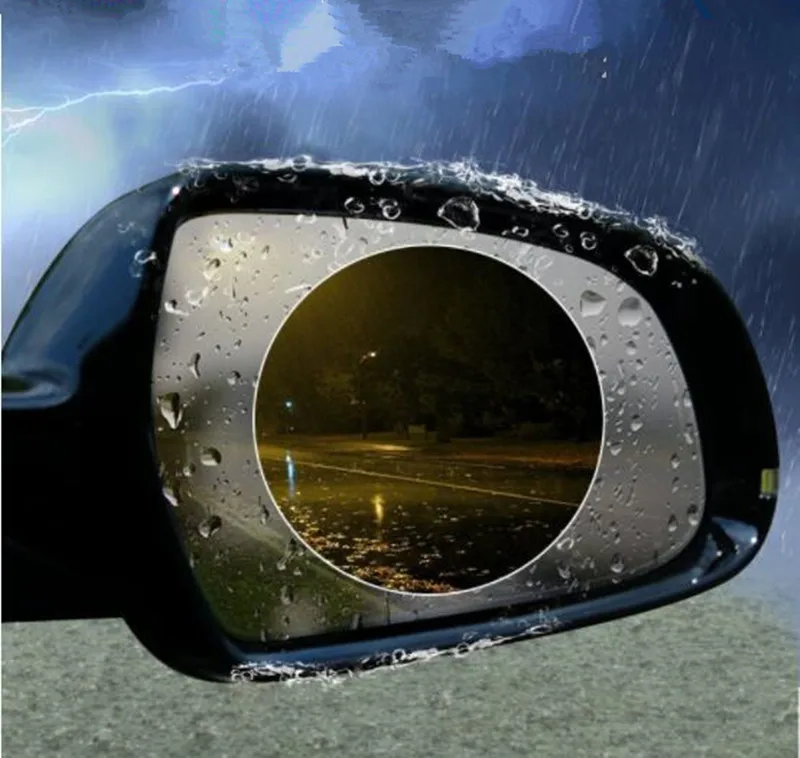 

2pcs Rainproof Car Rearview Mirror Film Sticker Anti-fog Protective Film for DAIHATSU key terios sirion yrv charade feroza mira