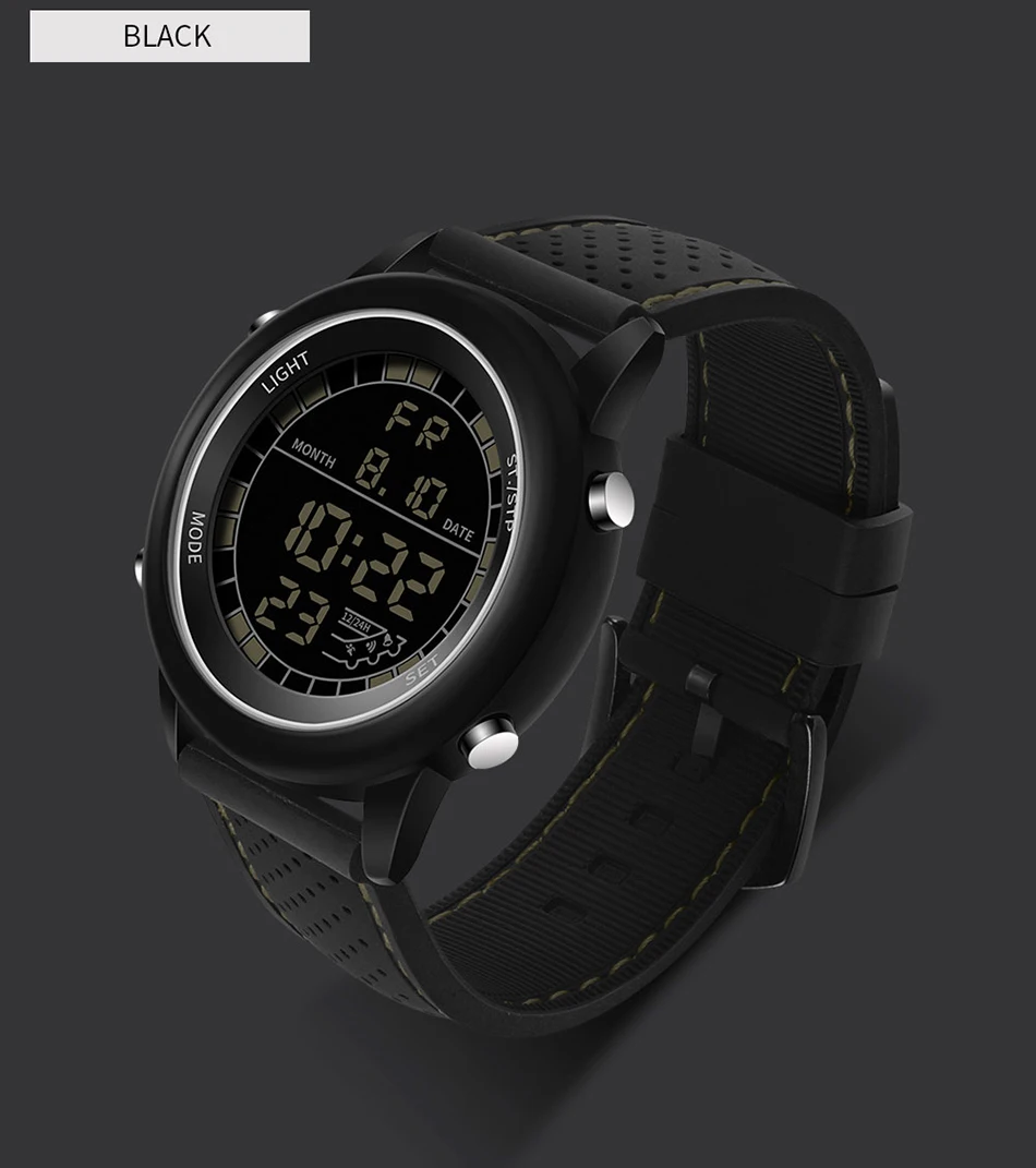 SANDA чехол из нержавеющей стали цифровые мужские часы лучший бренд класса люкс военные спортивные часы водонепроницаемые часы мужские часы