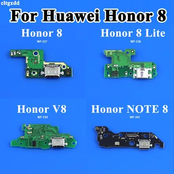 

USB Charging Port Dock Plug Socket Jack Connector Charge Board Flex Cable With Microphone For Huawei Honor 8 Lite V8 NOTE 8