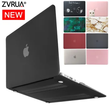 

2019 New Laptop Case For Apple MacBook Air Pro Retina 11 12 13 15 inch for 13.3 A1989 mac book Pro with Touch Bar Keyboard Cover